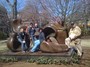 Randy Lindel with the Team in Harvard Yard